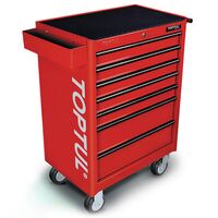 Тележка с инструментом 7секций 227 ед. красная, GCAJ0018 TOPTUL