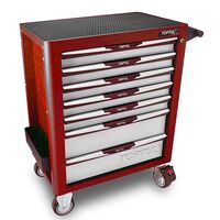 Тележка с инструментом (Pro-Plus) 7 секций 305 ед. красная, GCAJ305R TOPTUL