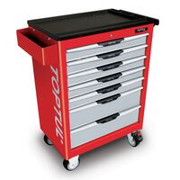 Тележка для инструмента (Pro-Line) 7 секций (красная), TCAC0702 TOPTUL