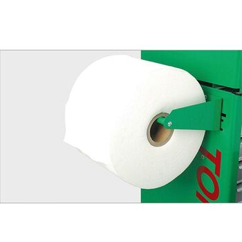 Держатель рулона бумаги для инструментальной тележки (зеленый), TEAL3703 TOPTUL