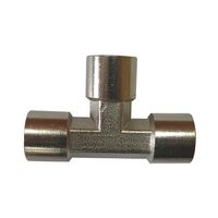 Тройник с внутренней резьбой 1/4”, S1277-2 AIRKRAFT