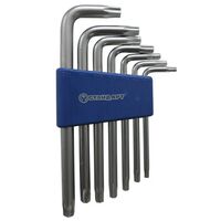 Набір ключів TORX з отвором Г-образних 7 од., TKS0701 СТАНДАРТ