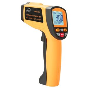 Бесконтактный инфракрасный термометр (пирометр) -30-1150°C, 50:1, EMS=0,1-1 BENETECH GM1150A