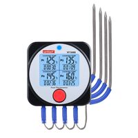 Термометр для гриля (мяса) 4-х канальный Bluetooth, -40-300°C WINTACT WT308B
