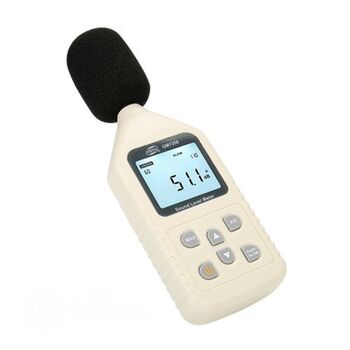 Измеритель уровня шума (шумомер), фильтр А/С BENETECH GM1358