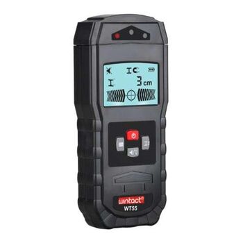 Детектор скрытой проводки, дерева, металла WINTACT WT55