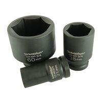 Головка торцевая ударная 3/4" 19мм L=80мм CR-MO Дальнобойщик Г34ДК19