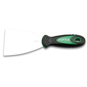 Шпатель из нержавеющей стали гибкий скребок 76x100x0.5mm TOPTUL JDAB7605