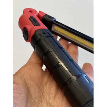 Фонарь светодиодный на магните складной (COB) MINI (Made in GERMANY) PROTESTER L-0502W