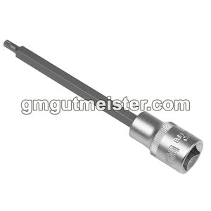 Головка торцевая с битой 1/2" spline M5 L=140 мм, BS-14005 GUT MECHANIC