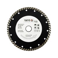 Диск алмазный турбо "TURBO" Ø = 180x8,0x22,2 мм. H = 2,8 мм, YT-6024 YATO