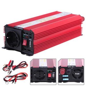 Інвертор напруги DC 12V-AC 230V 600W "POWER-600"