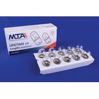 Лампа автомобільна 12V 5W Ba15s R5W (габарити, освітлення номерного знака, стояночное освітлення / габарити) (10 шт.) MTA 82126 MC1