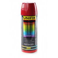 Емаль універсальна акрилова RAL 3009 Червоний окис гол. 400мл UNIFIX 951019