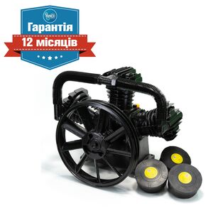Компрессионный блок 3-х цилиндровый W-образный 1050 л/м, 7,5 кВт 3090DLZ PROFLINE