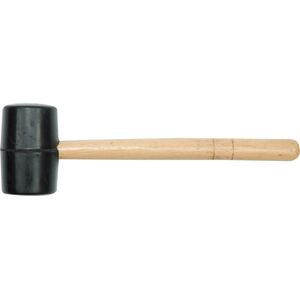 Молоток гумовий з дерев'яною ручкою, ?=55 мм, 33650 VOREL