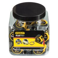 Рулетка 2м х 13мм Fatmax с кольцом для ключей (в контейнере 36шт), FMHT1-33856 Stanley