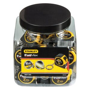 Рулетка 2м х 13мм Fatmax с кольцом для ключей (в контейнере 36шт), FMHT1-33856 Stanley