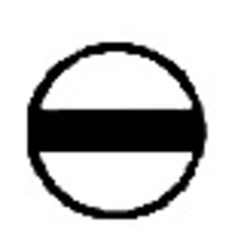 Отвертка шлицевая 5.5мм, L=38 (713055S Force)