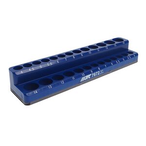 Ложемент для головок 1/4" 26ед. Магнітний, 7672 JTC