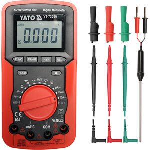 Мультиметр для вимірювання електричних параметрів, YT-73086 YATO