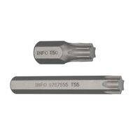10 мм Бита Torx T45, L=75 мм, 9767545 INFO tools