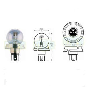 Лампа автомобільна Spar kit асим. лампочка для фари 12V