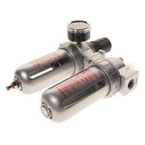 Блок підготовки повітря лубрикатор, осушувач 3/8" метал. переключ. 215PSI 2500л/хв. 125мл, JW0889-833 JTC