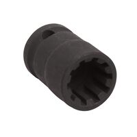 Насадка 1/2" 20mm 10-угол. До тормозных суппортов, QS70020 QUATROS