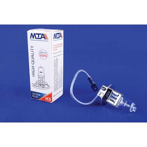 Лампа автомобильная H3 12V 55W PK22S (ближняя/дальняя, противотуманная) MTA 80315 HBC1