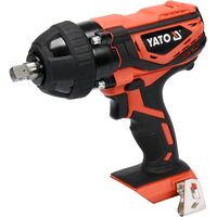 Гайковерт ударний акумуляторний квадрат 1/2", 300 Нм, Li-Ion 18 В,+4 головки, БЕЗ АКУМУЛЯТОРА, YT-82805 YATO