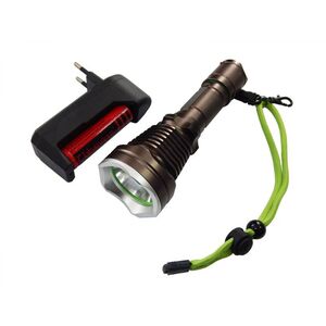 Ліхтар світлодіодний акумуляторний водонепроникний, 1 LED, зарядка 220V, PA-F01 PARTNER