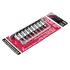 Набор торцевых головок с насадкой TORX 5-граней 1/4" 9ед. (3303 JTC)
