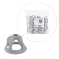 Система выравнивания плитки винтовая, гайка 50шт, KT-4956 INTERTOOL