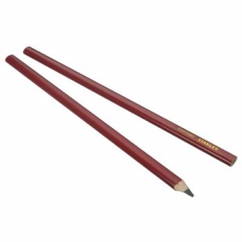 Олівець теслі 30см (2шт) грифель 2В, STHT0-72997 Stanley