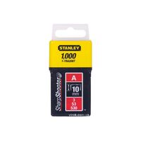 Скоба для степлера "Light Duty" тип "А", h = 10 мм, 1000 шт., 1-TRA206T STANLEY