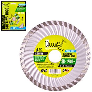 Диск алмазный отрезной Turbo Wave 125 мм DS-7125TW Alloid