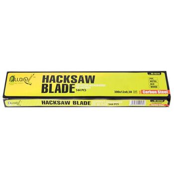 Полотно ножівкове по металу 300х12х0,58, 24Т, Р6М5, Carbon Steel Alloid. (HB-5824C)