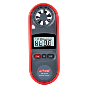 Анемометр 0,7-30м / с, -10-45 ° C WINTACT WT816A