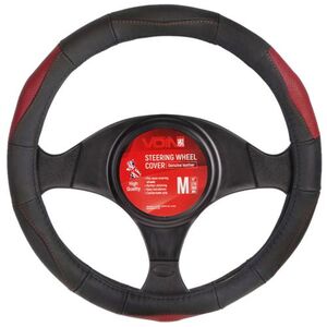 Чохол керма VLOD-L285 BK / RD M черн-красн / БО / перфоров / шкіра (VLOD-L285 BK / RD M)