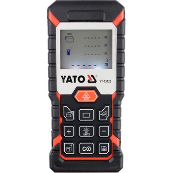 Дальномир лазерний 8-режимний, 0, 05 - 40 м, похибка +/-2 мм, YT-73125 YATO