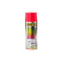 Эмаль акриловая флуоресцентная RAL 3024 Красный 400мл UNIFIX 941044
