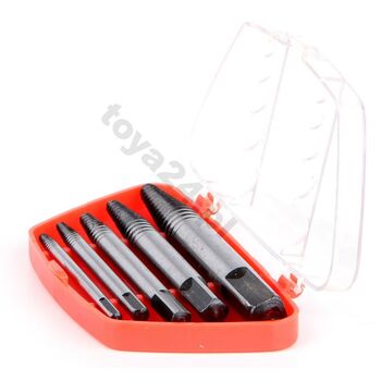 Екстрактори зламаних гвинтів 1/8" до 3/8", набір 5 шт., 24000 VOREL