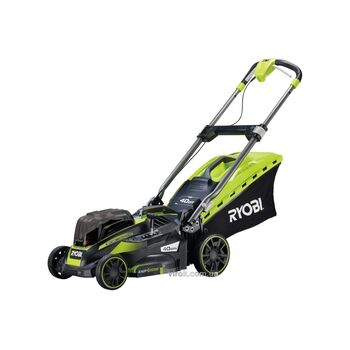 Газонокосарка 4-колісна акумул. RYOBI Li-Ion 36 В, шир/вис покосу- 400/20-70 мм, травозбірник- 50л, OLM1841H AEG