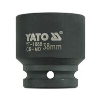 Головка торцевая ударная 6-гранная квадрат 3/4 ", М = 38 мм, L = 57 мм, YT-1088 YATO