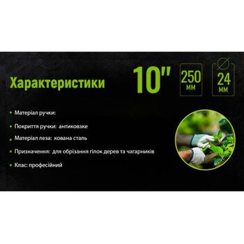 Секатор 250 мм PS-22250 ALLOID