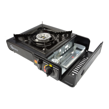Плита газовая туристическая + гриль GEKO G80521