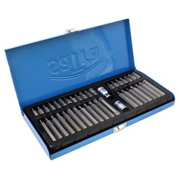 Набор BIT и Torx, 40ед. сталь S2, S-40BS2 SATRA