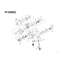 Сальник клапана пневмогайковерта (ST-55449) (55449-07 Force)