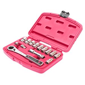 Набір головок з наскрізним отвором 1/4", 3/8" 14ед., 3439 JTC